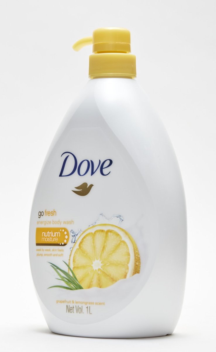 Dove Go Fresh Energize Body Wash with Grapefruit and Lemongrass Scent, 33.8 fl oz (1 Liter) Avelisse
