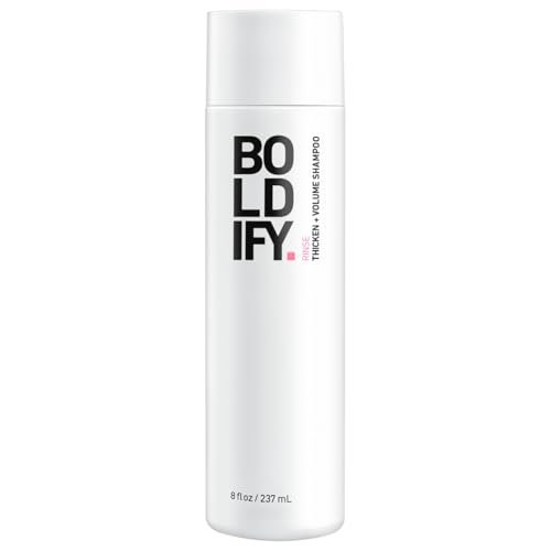 Boldify Thickening Shampoo - Rice Water Volumizing Shampoo for Fine, Thinning & Oily Hair - Weightless Formula Removes Excess Oil - 8 oz Avelisse