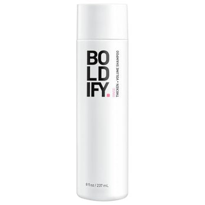 Boldify Thickening Shampoo - Rice Water Volumizing Shampoo for Fine, Thinning & Oily Hair - Weightless Formula Removes Excess Oil - 8 oz Avelisse
