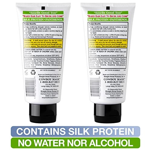 Cowboy Magic Detangler & Shine for Horses - 2 Pack (4 oz Each) Conditioner Avelisse