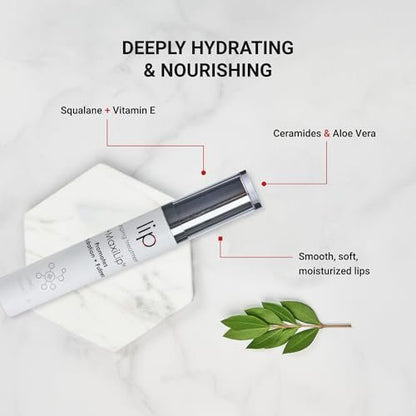 LifeCell Lip Plumping Treatment – Glossy Balm with MaxiLip Peptides for Fuller, Smoother Lips – Hydrating, Non-Irritating, Fragrance-Free Lip Care Avelisse