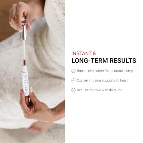 LifeCell Lip Plumping Treatment – Glossy Balm with MaxiLip Peptides for Fuller, Smoother Lips – Hydrating, Non-Irritating, Fragrance-Free Lip Care Avelisse