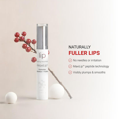 LifeCell Lip Plumping Treatment – Glossy Balm with MaxiLip Peptides for Fuller, Smoother Lips – Hydrating, Non-Irritating, Fragrance-Free Lip Care Avelisse