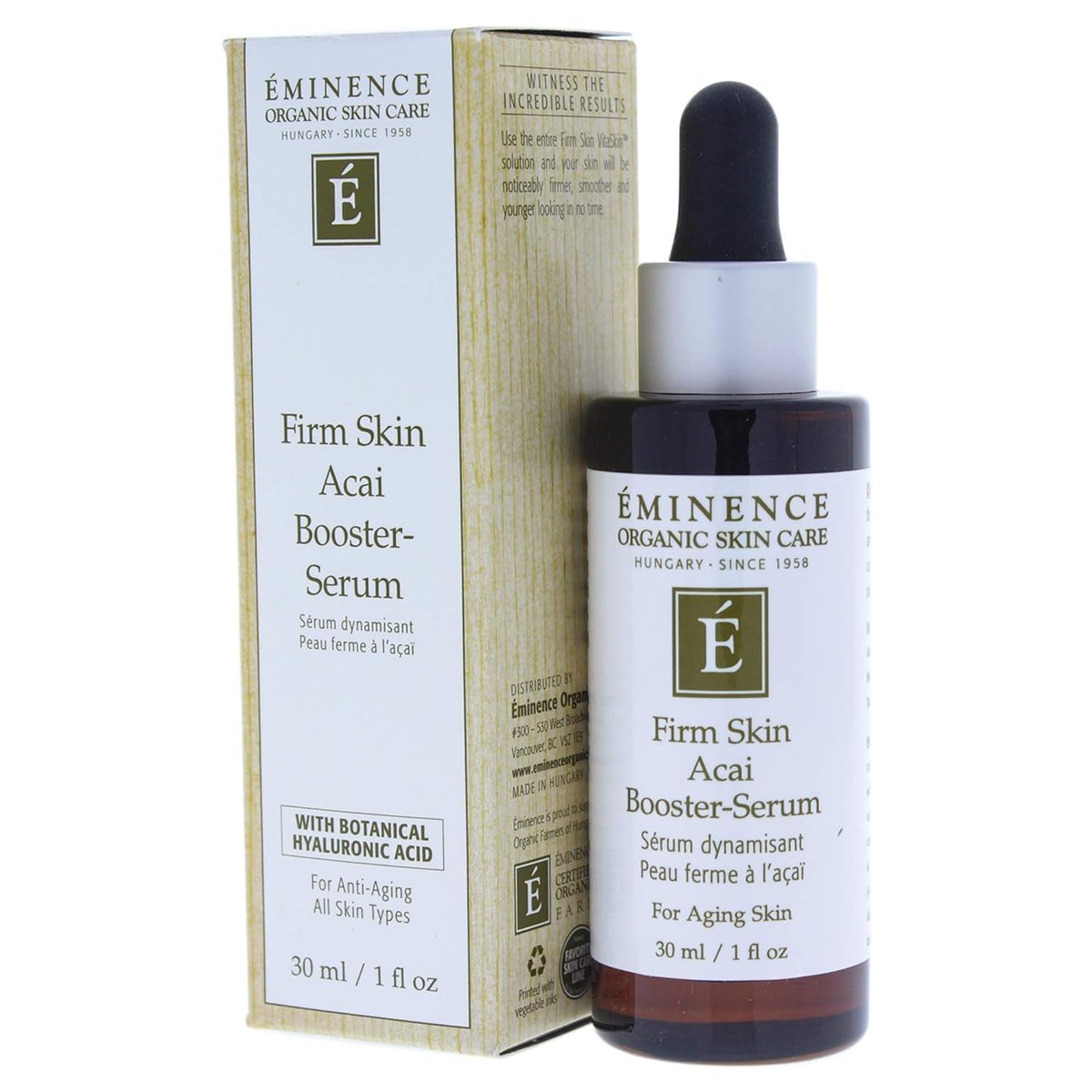 Firm Skin Acai Booster Serum by Eminence – 1 oz Anti-Aging Serum Avelisse