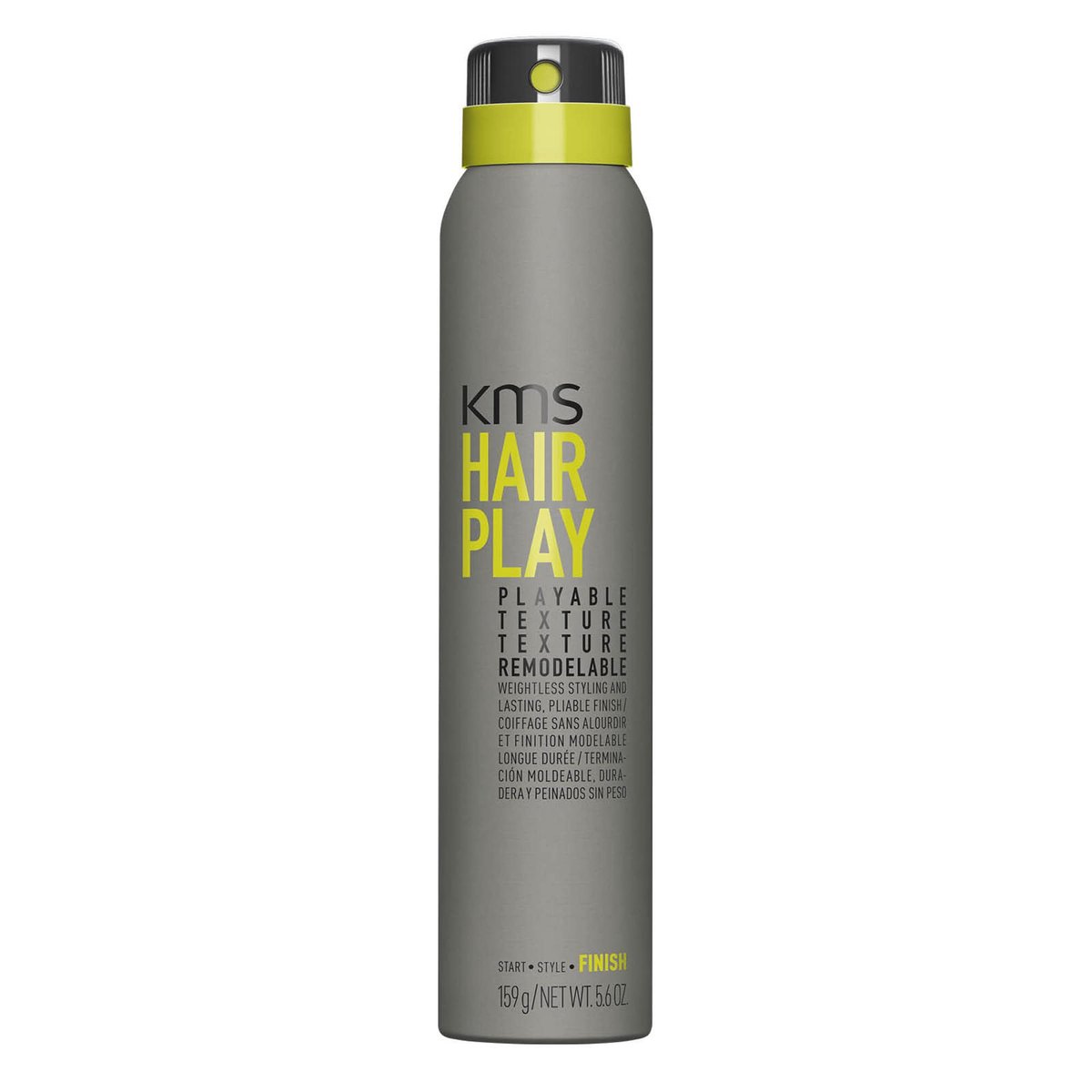 KMS HAIRPLAY Playable Texture - 5.6 oz | Flexible Hold Hairspray Avelisse