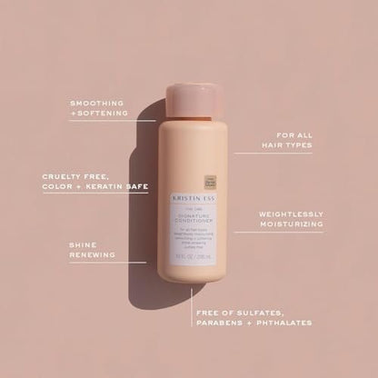 Kristin Ess Hair The One Signature Conditioner for Dry Damaged Hair – Moisturizing, Smoothing, Detangling, Sulfate Free, Color & Keratin Safe, 10 fl oz Avelisse