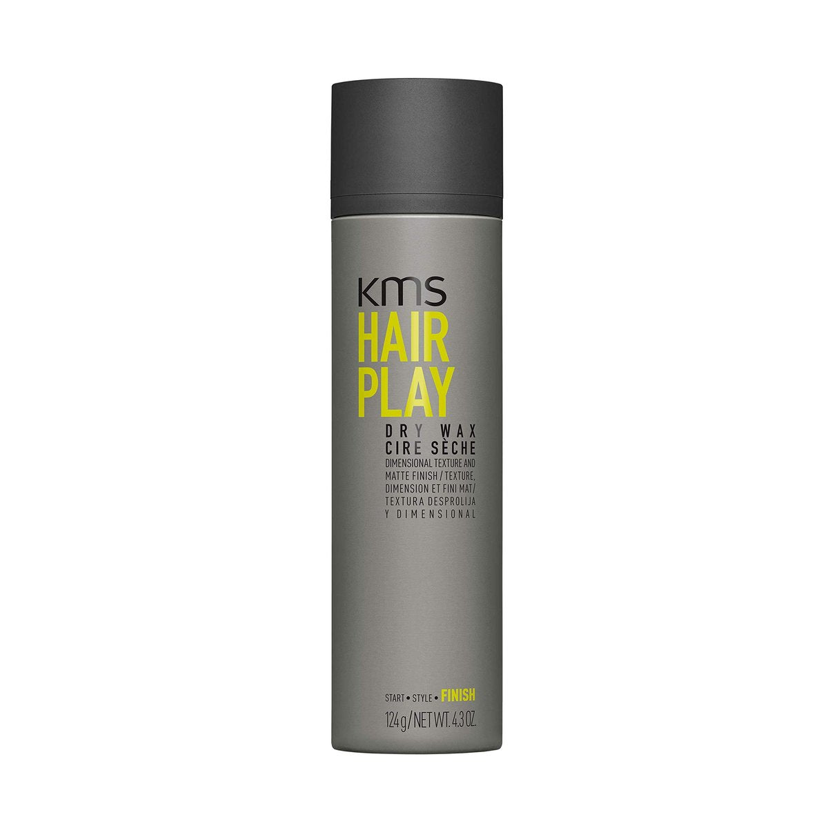 KMS HAIRPLAY Flexible Hold Texturizing Dry Wax Finishing Hairspray, 4.1 oz Avelisse