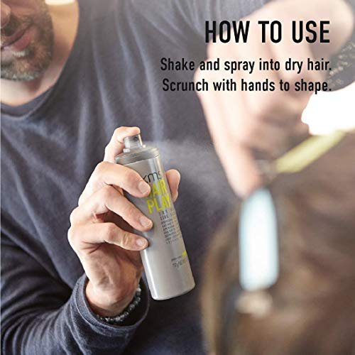 KMS HAIRPLAY Flexible Hold Texturizing Dry Wax Finishing Hairspray, 4.1 oz Avelisse