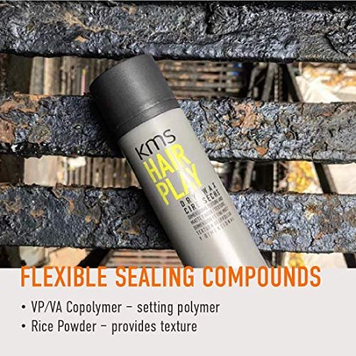 KMS HAIRPLAY Flexible Hold Texturizing Dry Wax Finishing Hairspray, 4.1 oz Avelisse