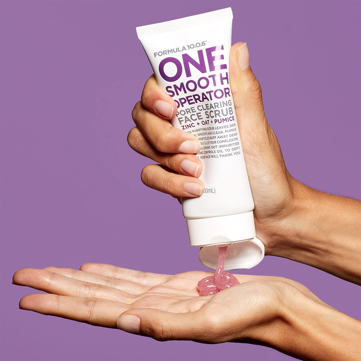 Formula 10.0.6 One Smooth Operator Pore Clearing Face Scrub - 3.4 Fl Oz - Vegan & Cruelty-Free - görsel 8