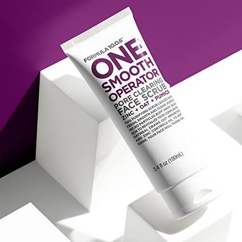 Formula 10.0.6 One Smooth Operator Pore Clearing Face Scrub - 3.4 Fl Oz - Vegan & Cruelty-Free - görsel 5