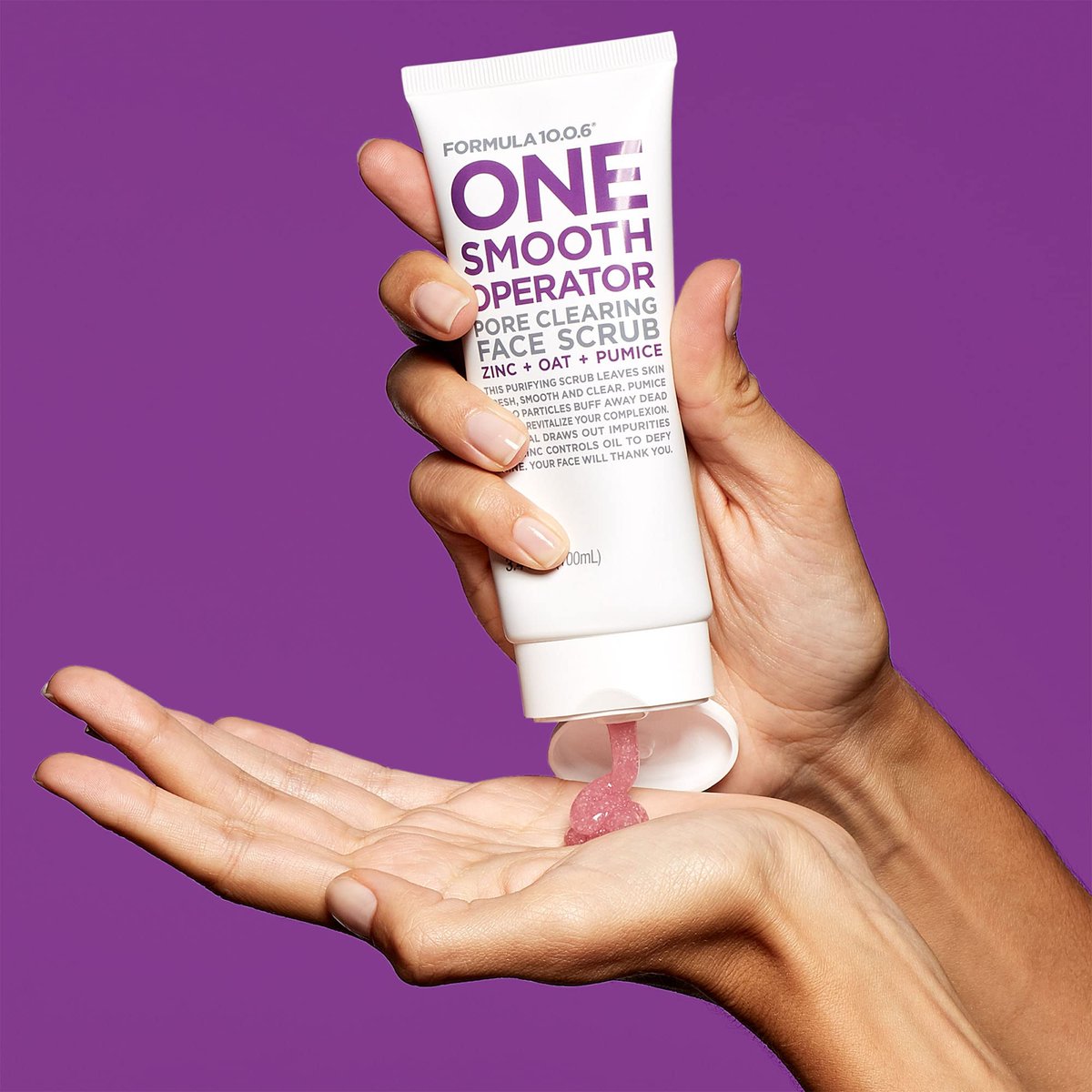 Formula 10.0.6 One Smooth Operator Pore Clearing Face Scrub - 3.4 Fl Oz - Vegan & Cruelty-Free - görsel 12