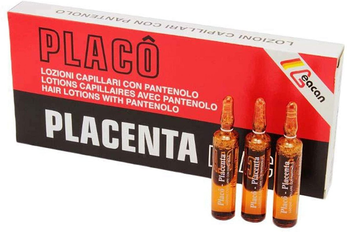 Placenta Placo Intensive Revitalizing Treatment Against Hair Loss – 12 x 10 ml Vials Avelisse