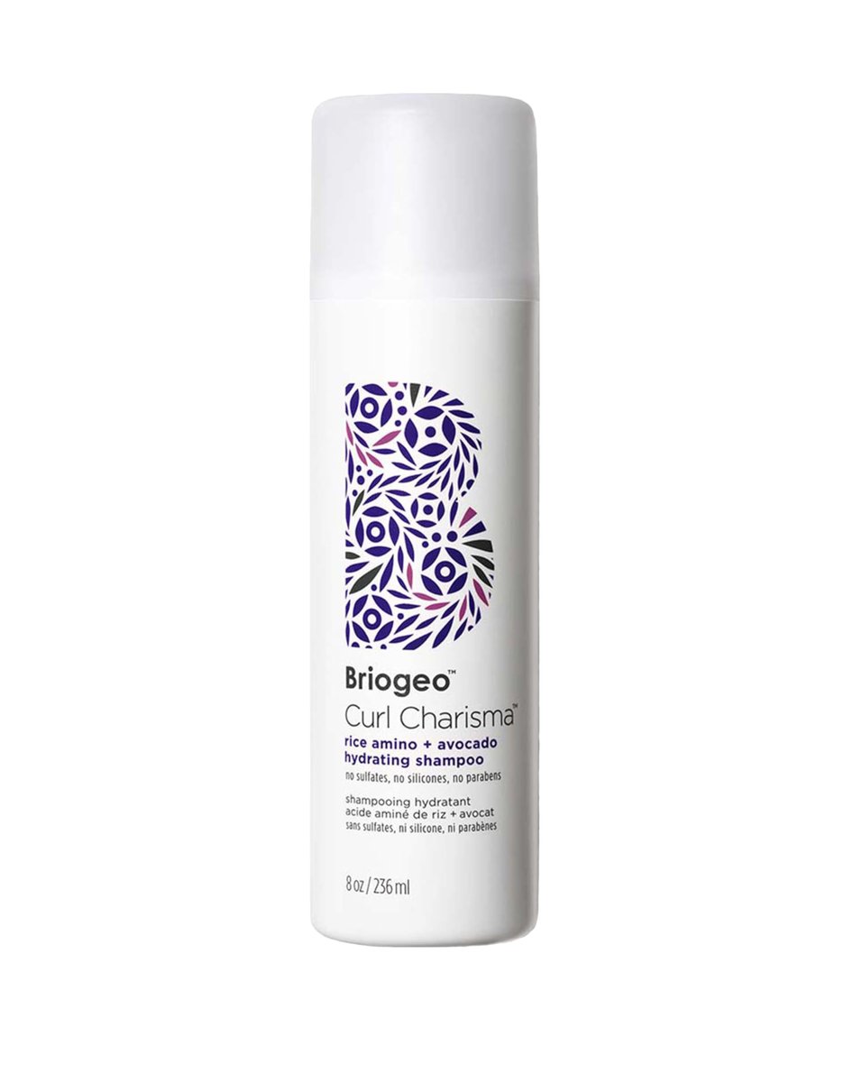 Briogeo Curl Charisma Rice Amino + Avocado Hydrating Shampoo - Sulfate-Free, Vegan & Cruelty-Free, 8 fl oz - görsel 1
