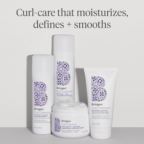 Briogeo Curl Charisma Rice Amino + Avocado Hydrating Shampoo - Sulfate-Free, Vegan & Cruelty-Free, 8 fl oz - görsel 16