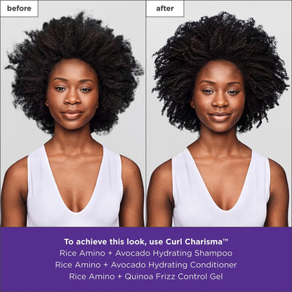 Briogeo Curl Charisma Rice Amino + Avocado Hydrating Shampoo - Sulfate-Free, Vegan & Cruelty-Free, 8 fl oz