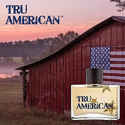 Tru Fragrance Beauty American Men's Cologne - Fresh, Bold, Masculine Scent (3.4 fl oz / 100 ml) Avelisse