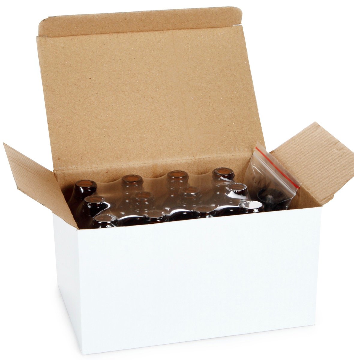Vivaplex 12-Pack Amber Glass Bottles 2 oz with Lids - Refillable Containers for Sauces, Condiments & More - görsel 7