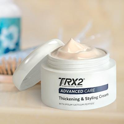 TRX2 Hair Thickening & Styling Cream – Lightweight, Non-Sticky Volume for All Hair Types – 1.7 oz - görsel 9
