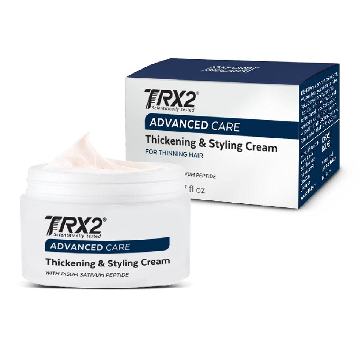 TRX2 Hair Thickening & Styling Cream – Lightweight, Non-Sticky Volume for All Hair Types – 1.7 oz - görsel 1