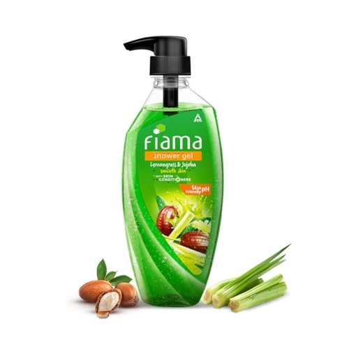 Fiama Shower Gel with Lemongrass and Jojoba – 18.6 Fl Oz (550ml) - görsel 2