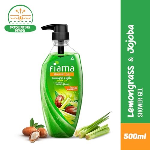 Fiama Shower Gel with Lemongrass and Jojoba – 18.6 Fl Oz (550ml) - görsel 4