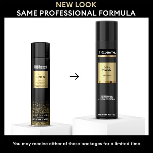 TRESemmé Extra Hold Hairspray 2-Pack with Keratin Repair Mask – 24H Frizz Control & Moisture Avelisse