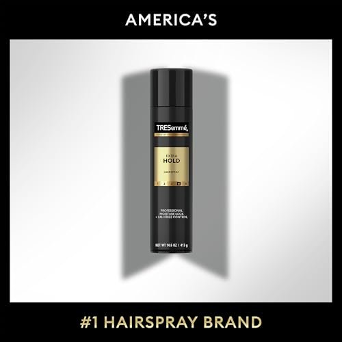 TRESemmé Extra Hold Hairspray 2-Pack with Keratin Repair Mask – 24H Frizz Control & Moisture Avelisse