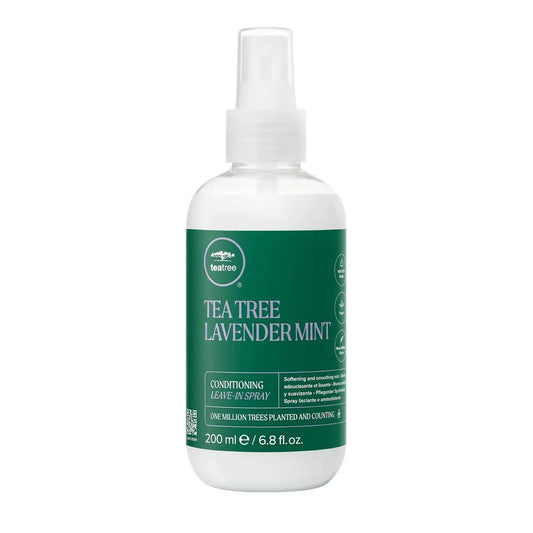 Tea Tree Lavender Mint Conditioning Leave-In Spray: Lightweight Leave-In Conditioner for Coarse & Dry Hair, 6.8 fl. oz. Avelisse