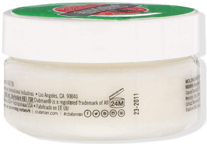 Clubman Molding Paste Travel Size - 1.7 oz for Flexible Hold & Texture