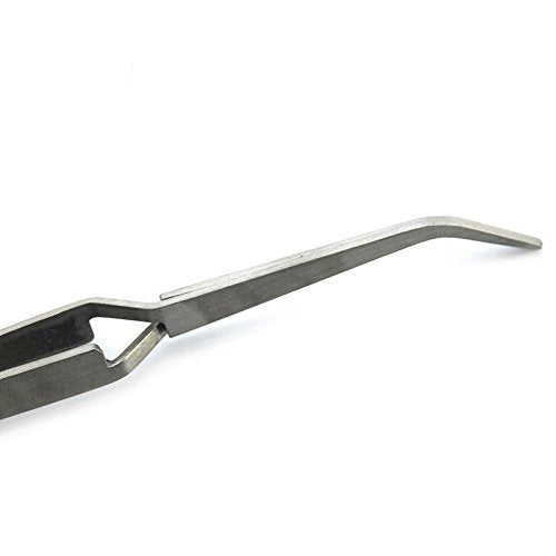 KADS Acrylic UV Gel Tips Sculpture Tweezers Clip Pick-up Nail Art Multi-Functions Nail Pincher Tweezers Tool - görsel 4