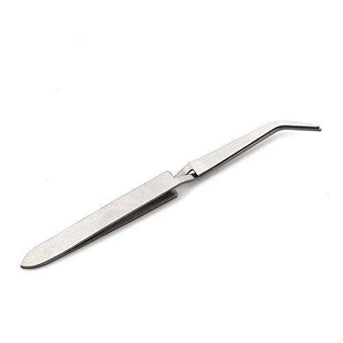 KADS Acrylic UV Gel Tips Sculpture Tweezers Clip Pick-up Nail Art Multi-Functions Nail Pincher Tweezers Tool - görsel 3