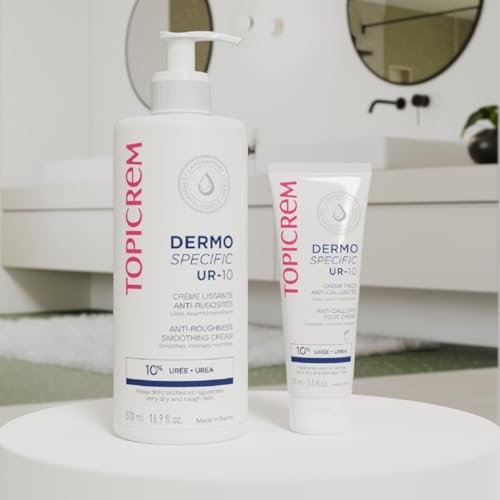 Topicrem UR-10 Anti-Roughness Smoothing Cream – 500ml Intensive Moisturizer for Dry, Rough Skin - görsel 4