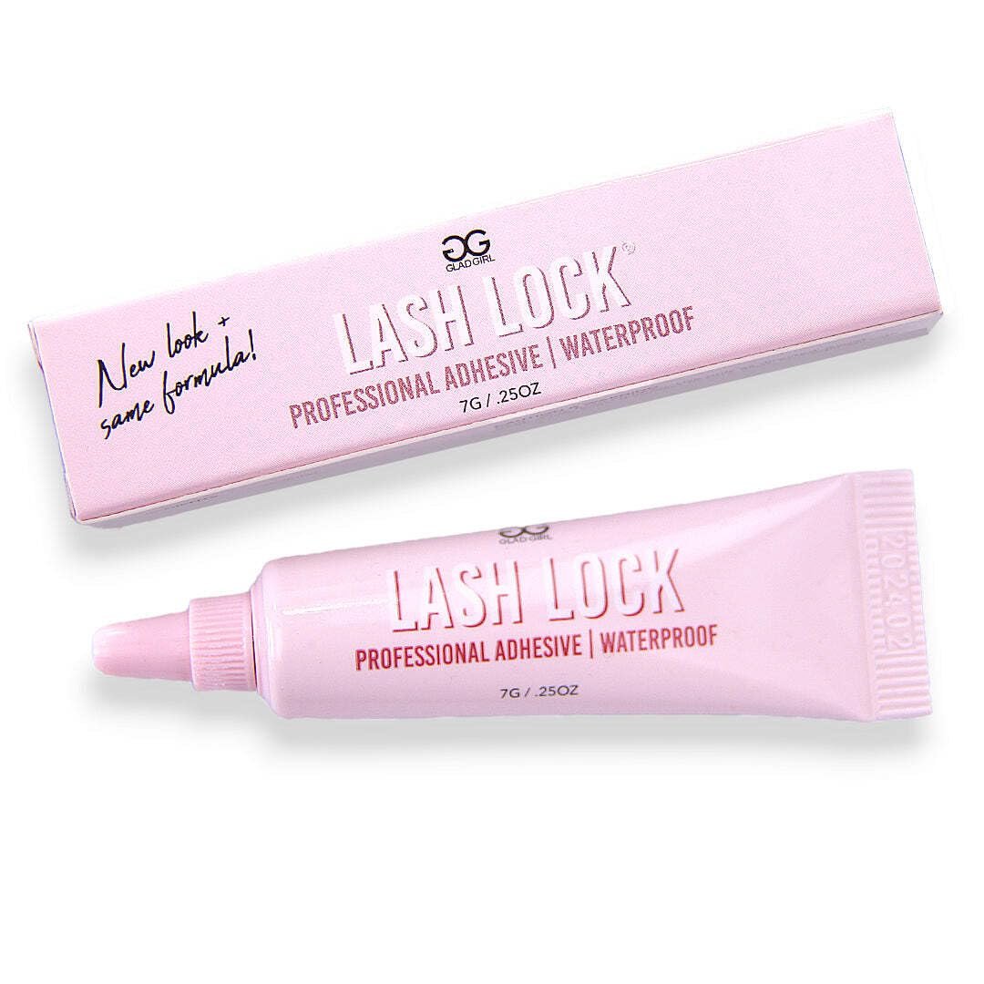 GladGirl Lash Strip & Flare Glue - Black - Latex Eyelash Adhesive, 0.25 oz - görsel 11