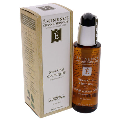 Eminence Organic Skincare Stone Crop Cleansing Oil - Unscented, 5 Fl Oz Avelisse