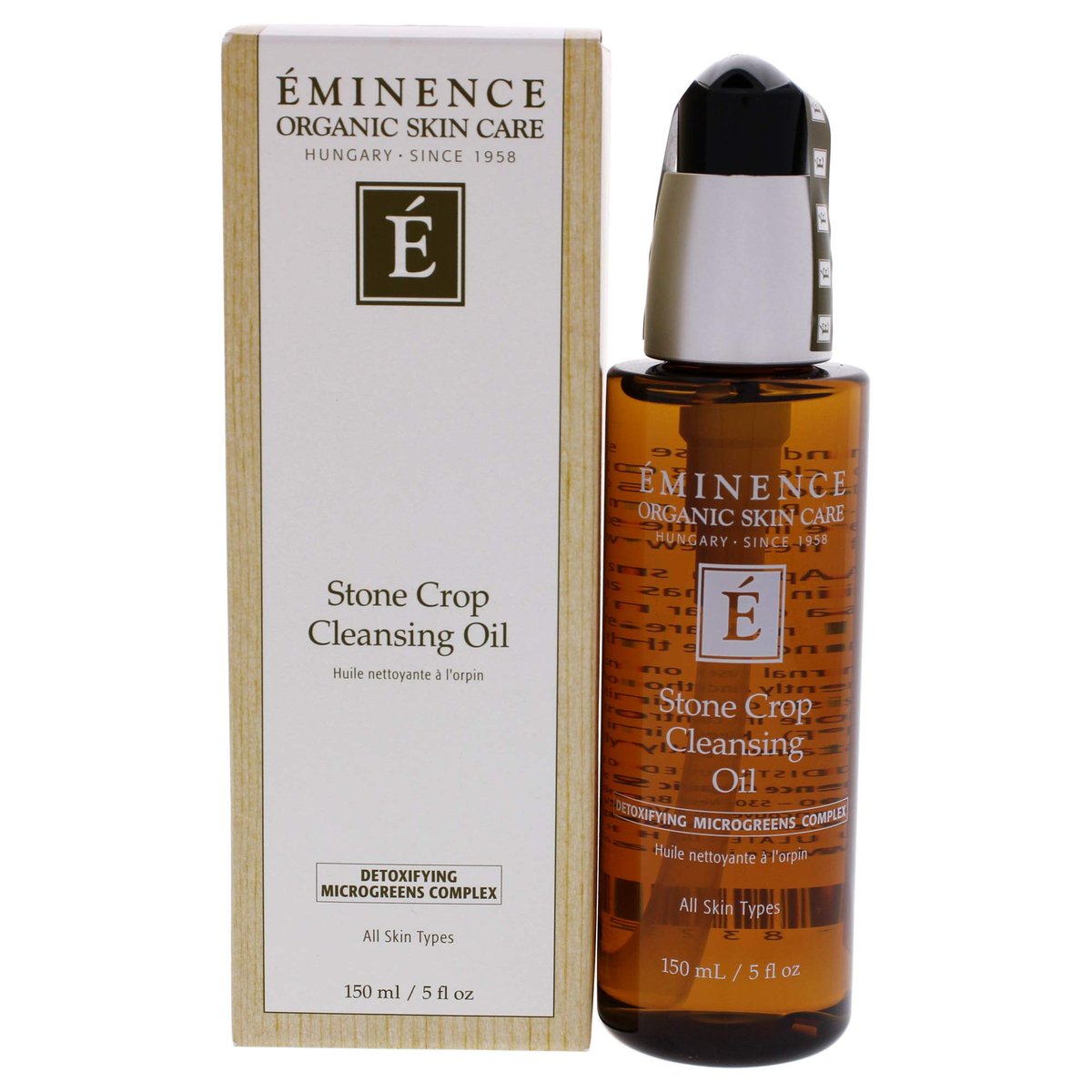 Eminence Organic Skincare Stone Crop Cleansing Oil - Unscented, 5 Fl Oz Avelisse