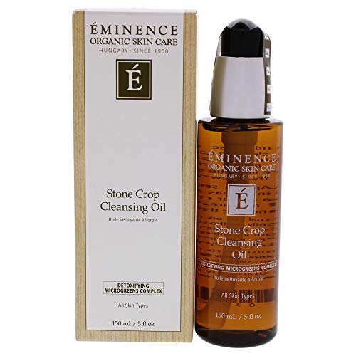 Eminence Organic Skincare Stone Crop Cleansing Oil - Unscented, 5 Fl Oz Avelisse