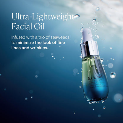ELEMIS Pro-Collagen Marine Oil 15ml - Lightweight Face Oil for Hydration, Nourishment & Improved Skin Texture Avelisse