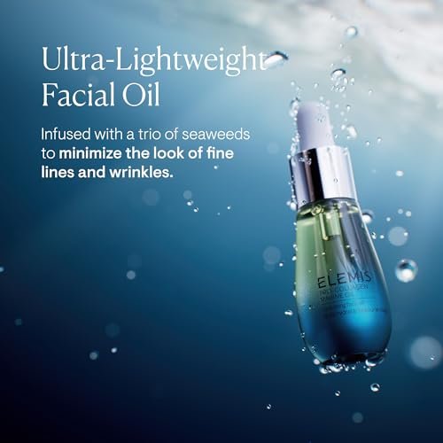 ELEMIS Pro-Collagen Marine Oil 15ml - Lightweight Face Oil for Hydration, Nourishment & Improved Skin Texture Avelisse
