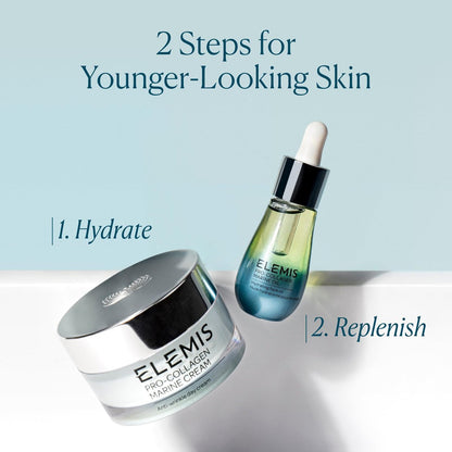 ELEMIS Pro-Collagen Marine Oil 15ml - Lightweight Face Oil for Hydration, Nourishment & Improved Skin Texture Avelisse