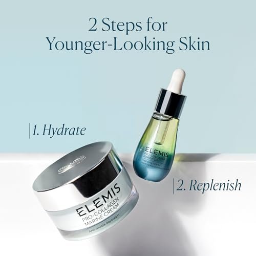 ELEMIS Pro-Collagen Marine Oil 15ml - Lightweight Face Oil for Hydration, Nourishment & Improved Skin Texture Avelisse