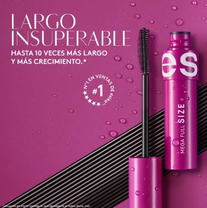 Full Size Mascara by ESIKA - 8g (0.28 oz) Intense Black Volume & Length Avelisse