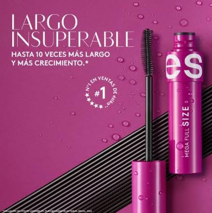 Full Size Mascara by ESIKA - 8g (0.28 oz) Intense Black Volume & Length Avelisse