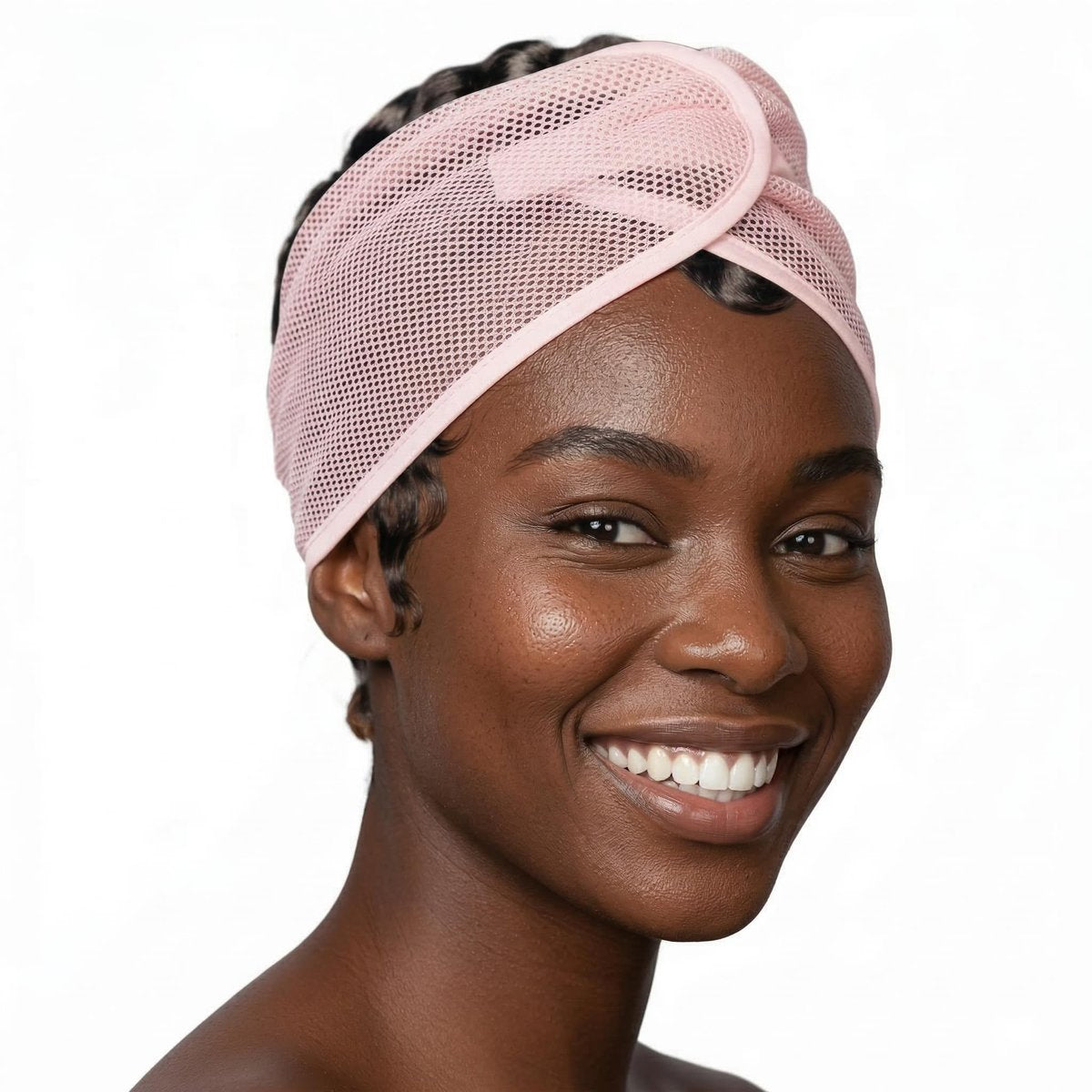 DONNA Cool Mesh Wrap – Large Breathable Hair Wrap for Women, Adjustable Head Wrap Cap, Comfortable Mesh Hair Wrap for Sleeping and Daily Wear, Fits All Hair Types Black - görsel 15