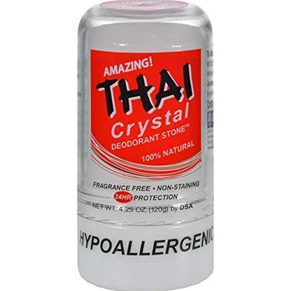Thai Deodorant Stone Crystal Deodorant Stone Liquid - 4.25 oz | Natural Aluminum-Free Deodorant