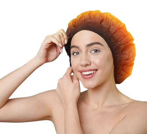 Tifara Beauty Deep Conditioning Cordless Heat Cap for Spa Care at Home, Gel Thermal Technology for Scalp Treatment, Natural Hair Steamer Gel Cap, Black Avelisse