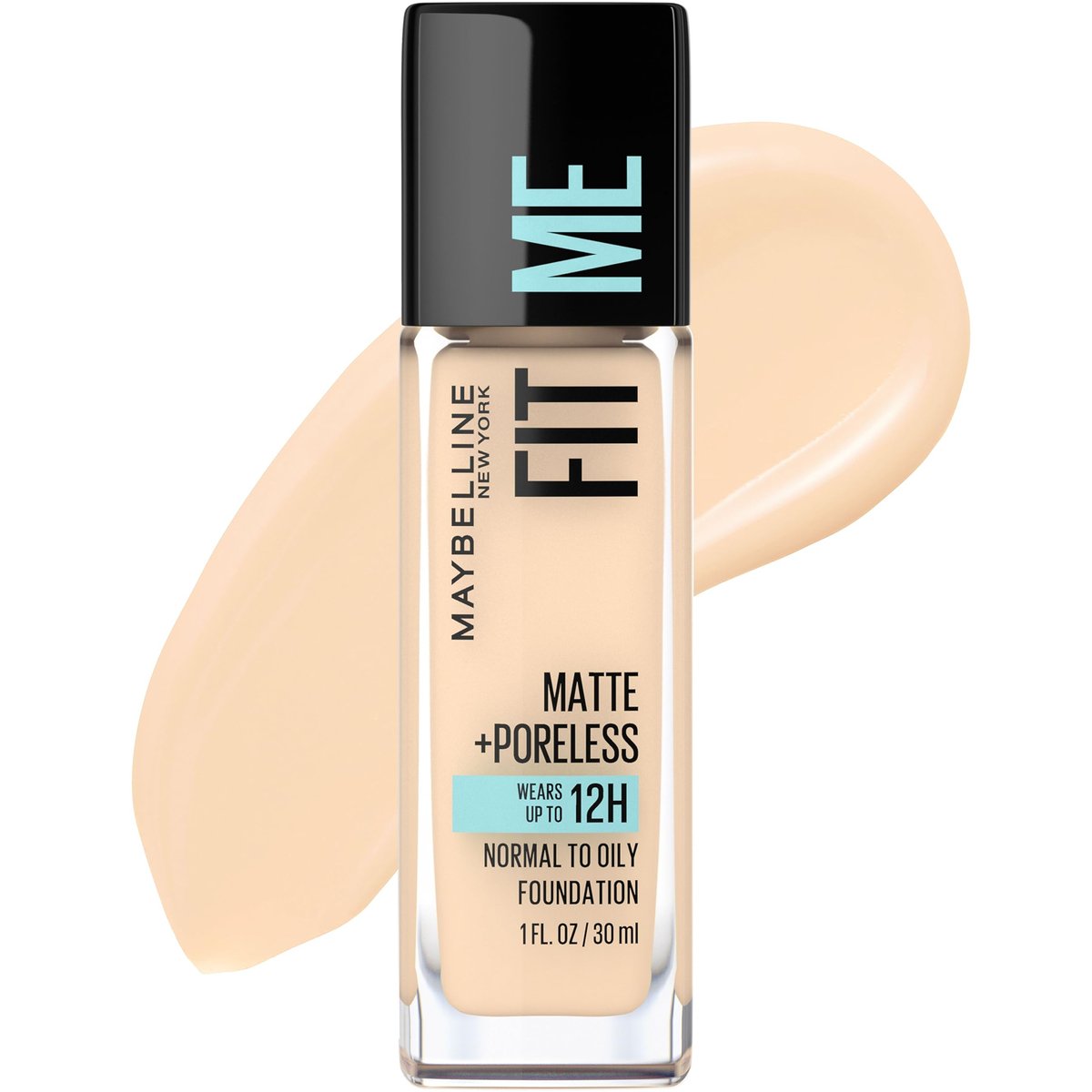 Maybelline Fit Me Matte + Poreless Liquid Foundation - Light Beige 118, Oil-Free - görsel 2