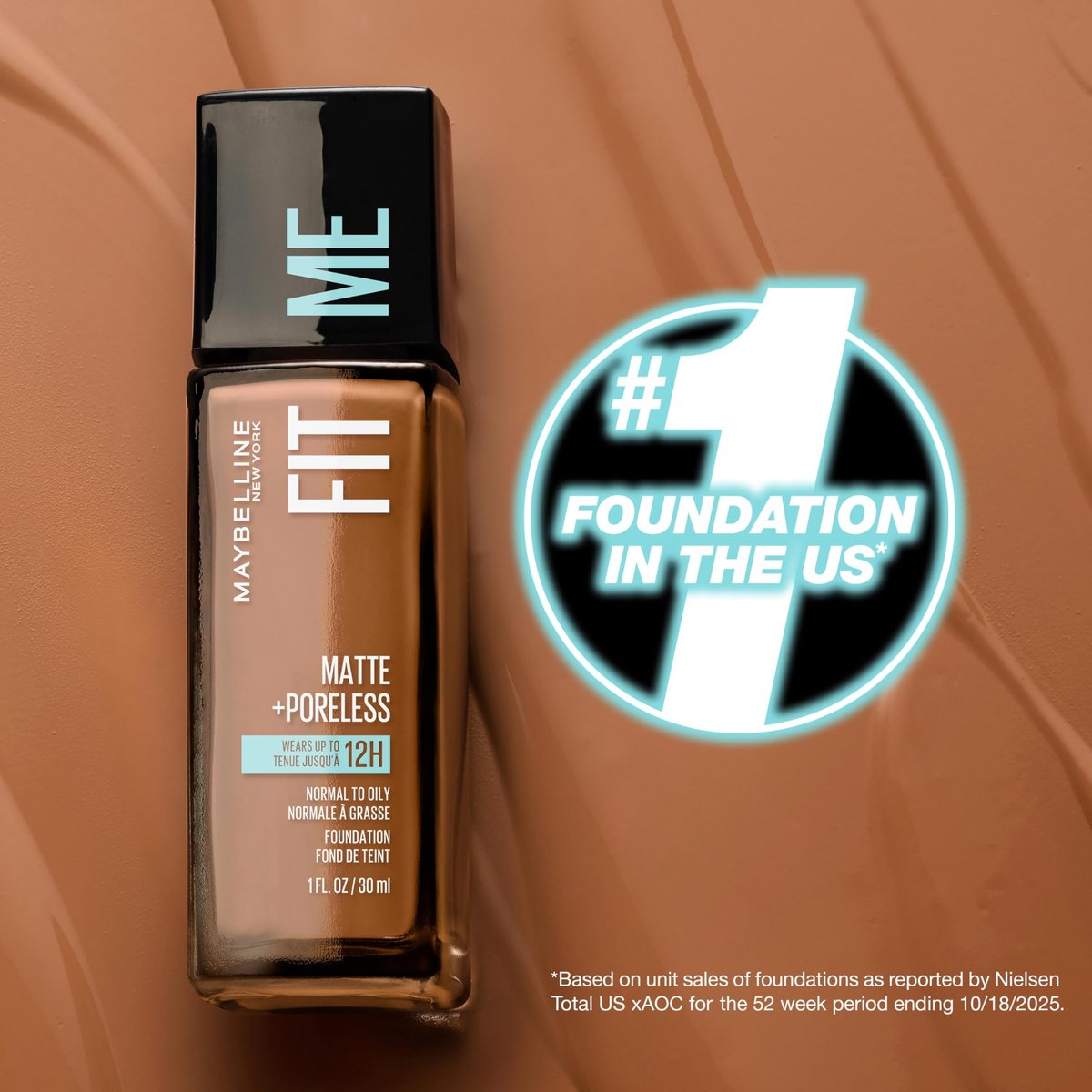 Maybelline Fit Me Matte + Poreless Liquid Foundation - Light Beige 118, Oil-Free - görsel 10