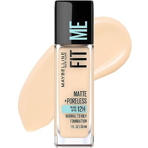 Maybelline Fit Me Matte + Poreless Liquid Foundation - Light Beige 118, Oil-Free - görsel 1