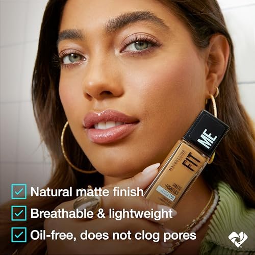 Maybelline Fit Me Matte + Poreless Liquid Foundation - Light Beige 118, Oil-Free - görsel 11